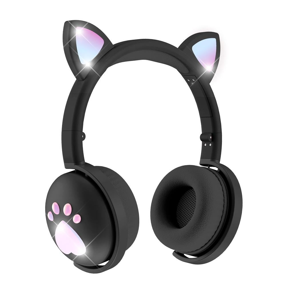 7.1 Surround Sound Cat Ear Gaming Headset With Mic - Red