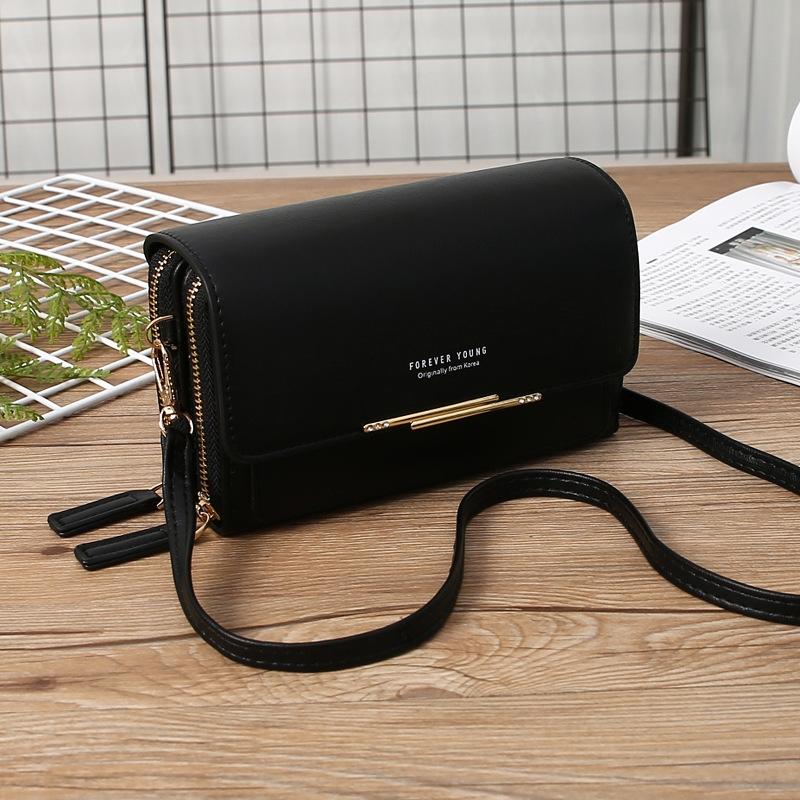 Large Capacity Women Wallet Clutch Bag Versatile Crossbody - Grey