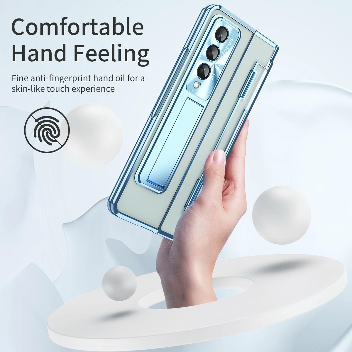 Phantom Series Folding Case for Samsung Galaxy z Fold 4 - Blue