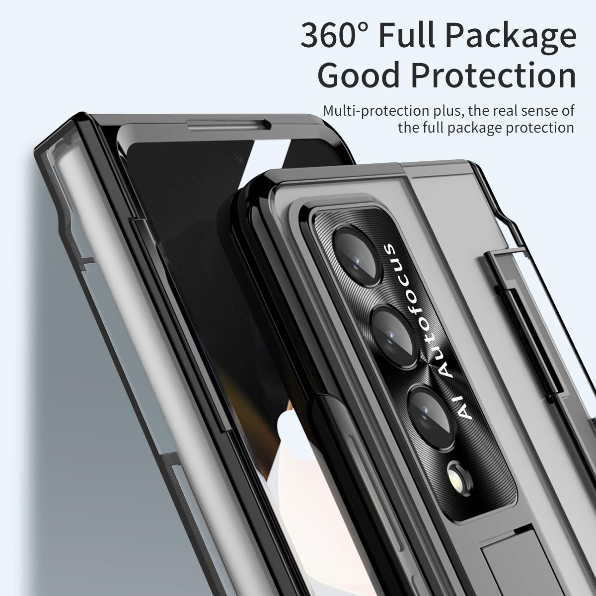 Phantom Series Folding Case for Samsung Galaxy z Fold 4 - Blue