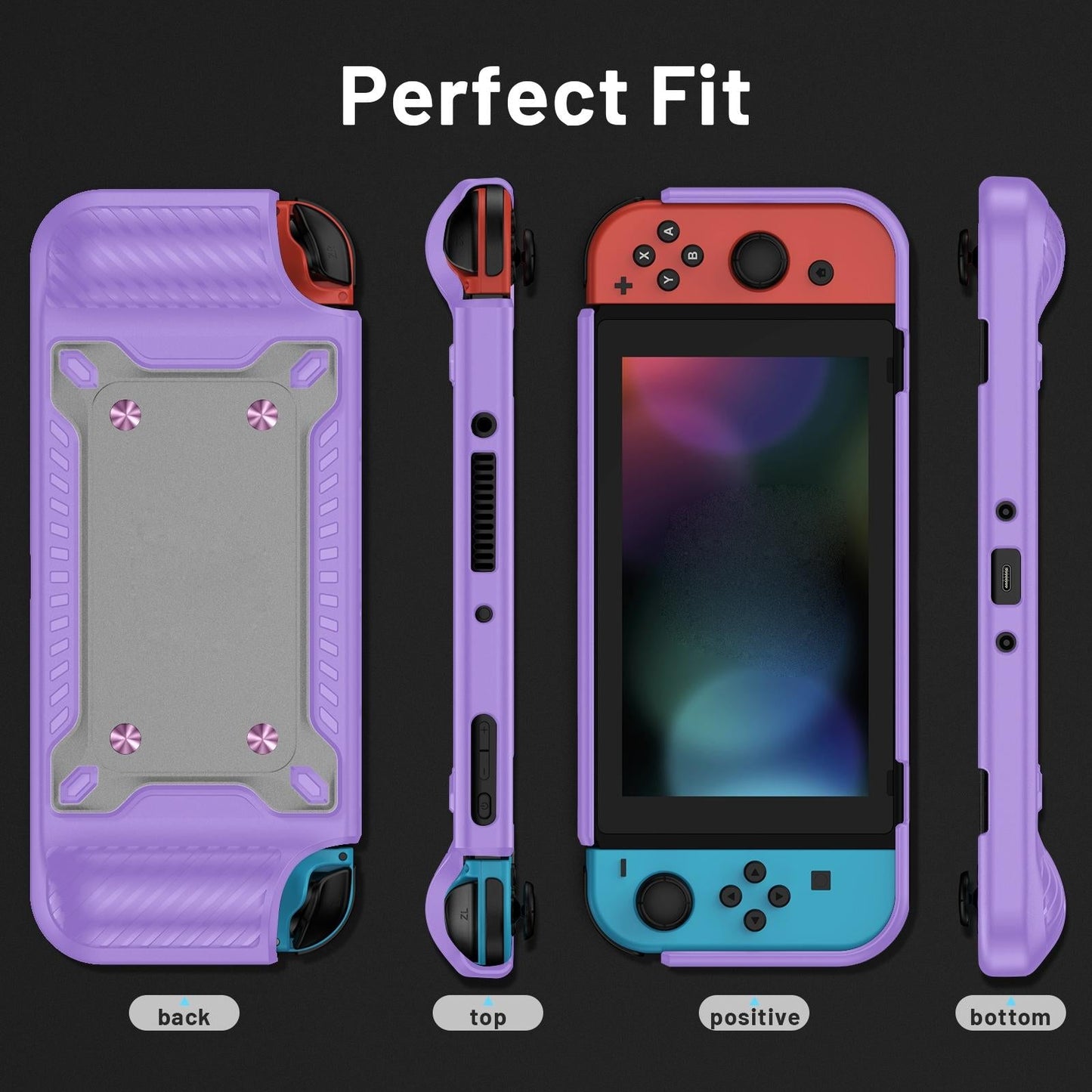 Protective Tpu Pc Case for Nintendo Switch Oled - Blue