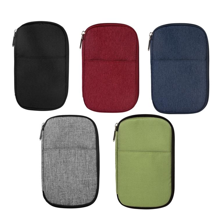 Multi Function Travel Storage Bag For Passports - Olive