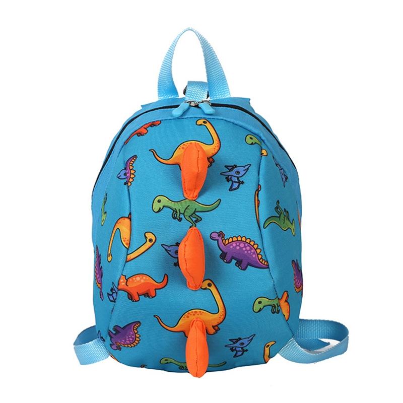 Durable Dinosaur Backpack For Kids - Lost Proof - Dark Blue