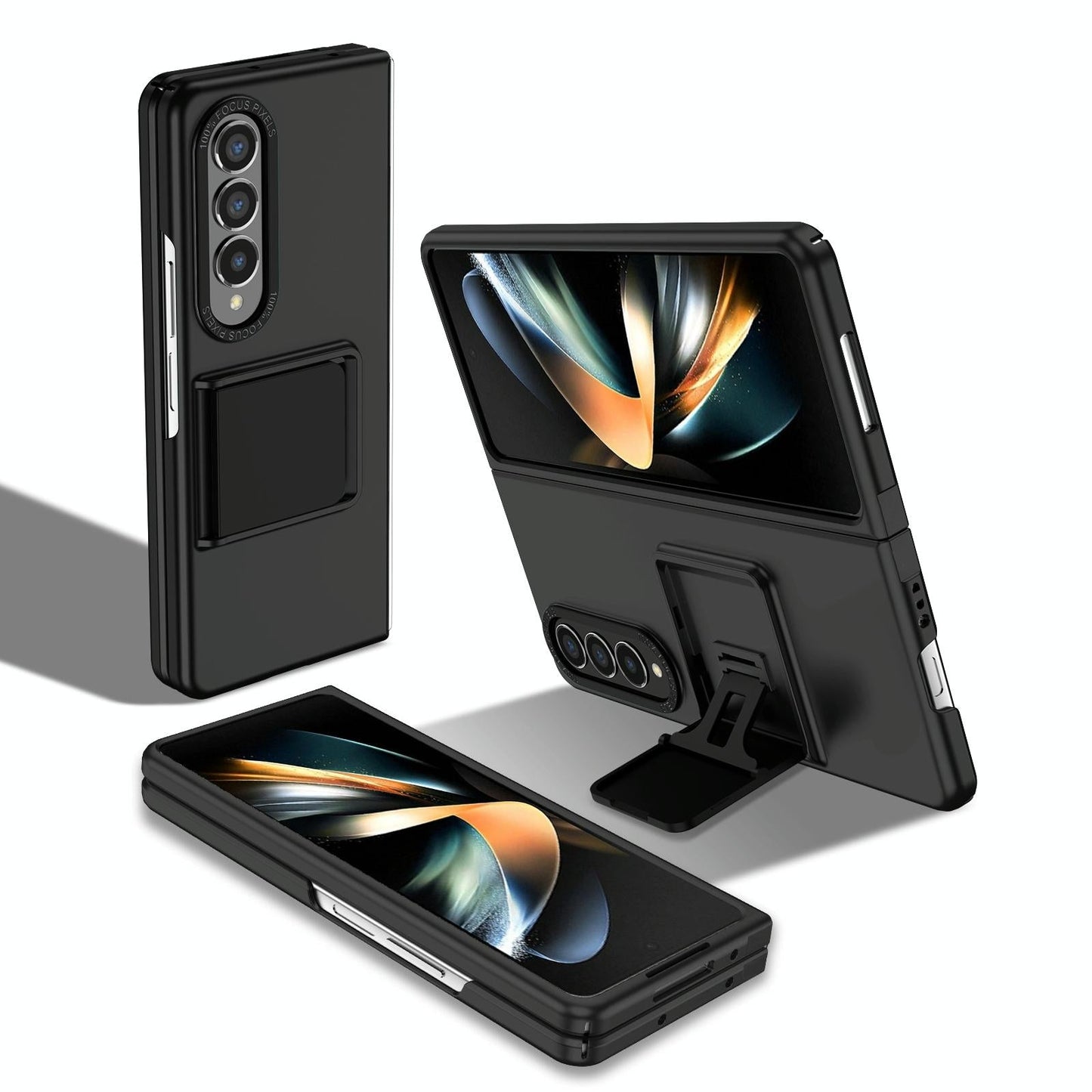 Foldable 3d Design Phone Case for Samsung Galaxy z Fold 4 / 5g - Green
