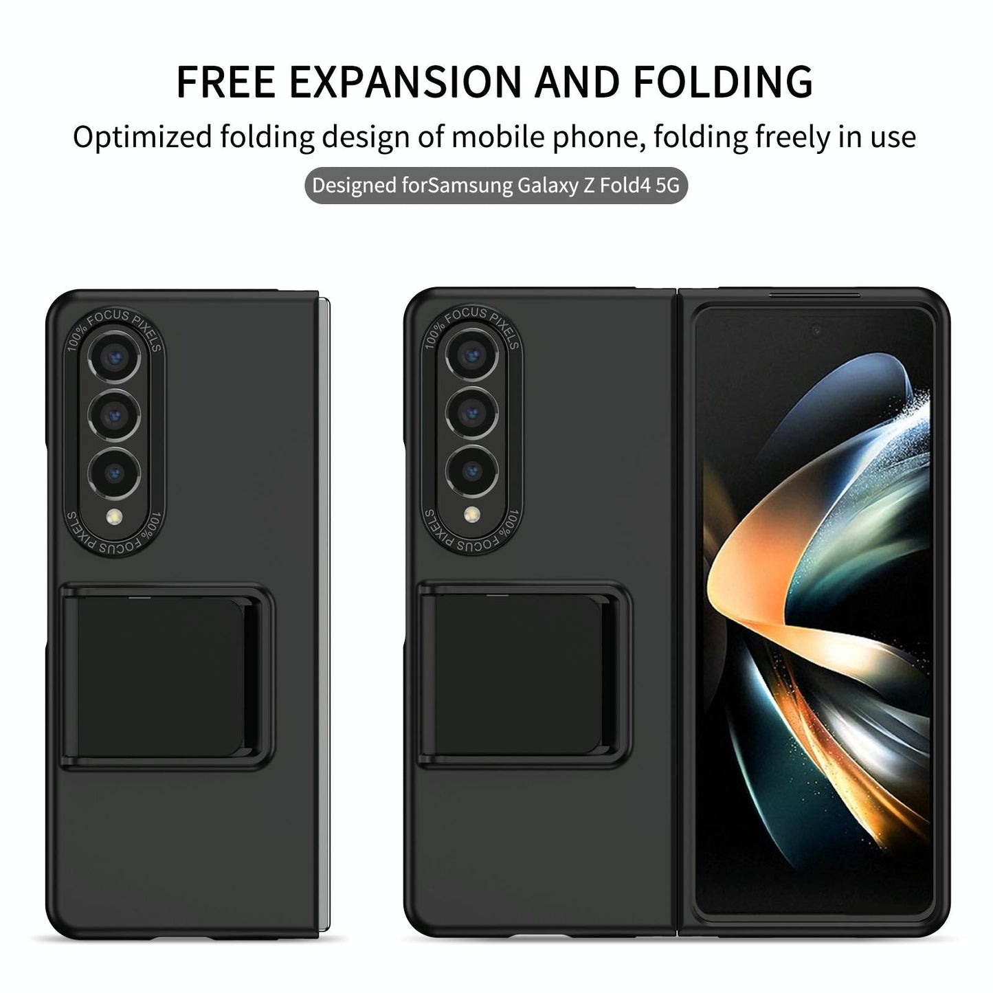 Foldable 3d Design Phone Case for Samsung Galaxy z Fold 4 / 5g - Green