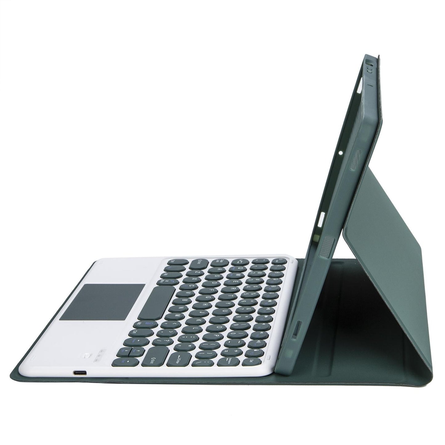 Detachable Bluetooth Keyboard Leather Case For Ipad 10.2 / Air 2019 / Pro 10.5 - Black - Eda001493803E