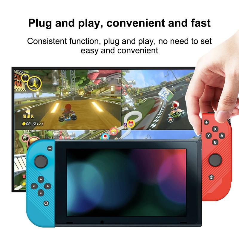 Switch Joy Con Tooth Gamepad - Compact and Colourful - Nt9687E