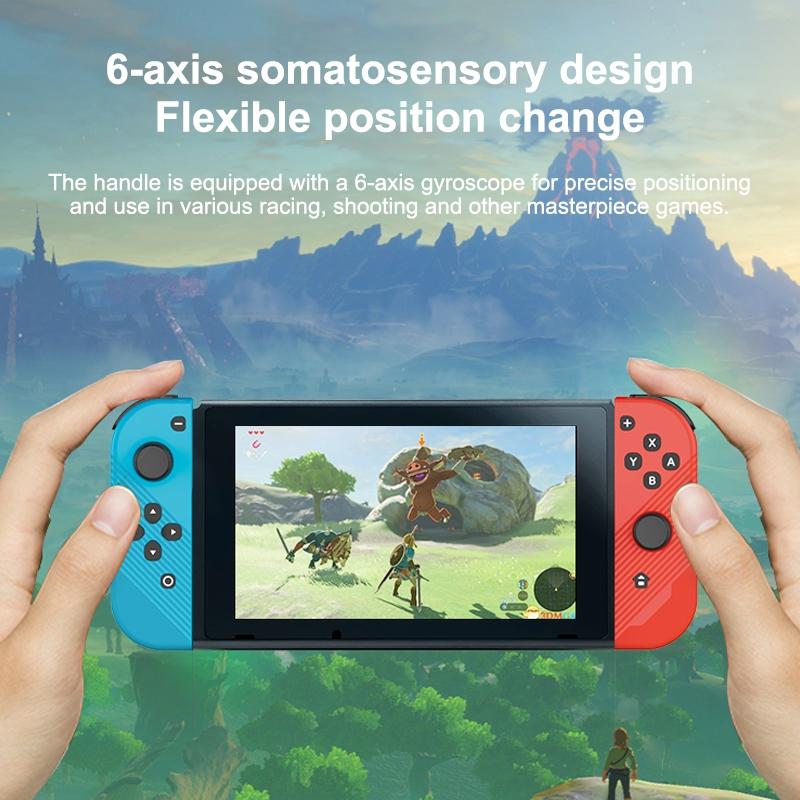 Switch Joy Con Tooth Gamepad - Compact and Colourful - Nt9687E