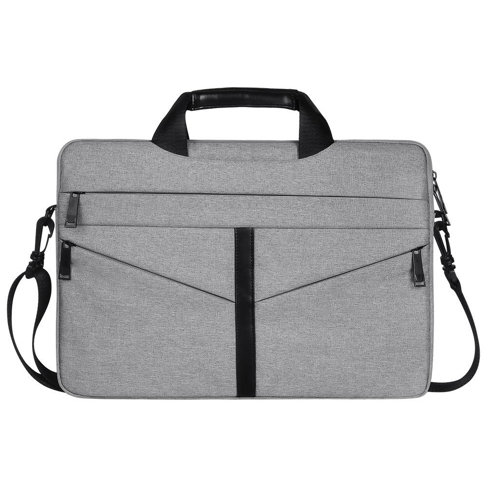 Stylish Zipper Laptop Bag With Shoulder Strap - Durable & Breathable - Pink