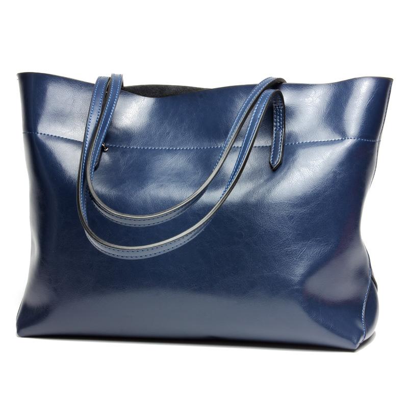 Stylish Shoulder Tote For Women - Vintage Brown