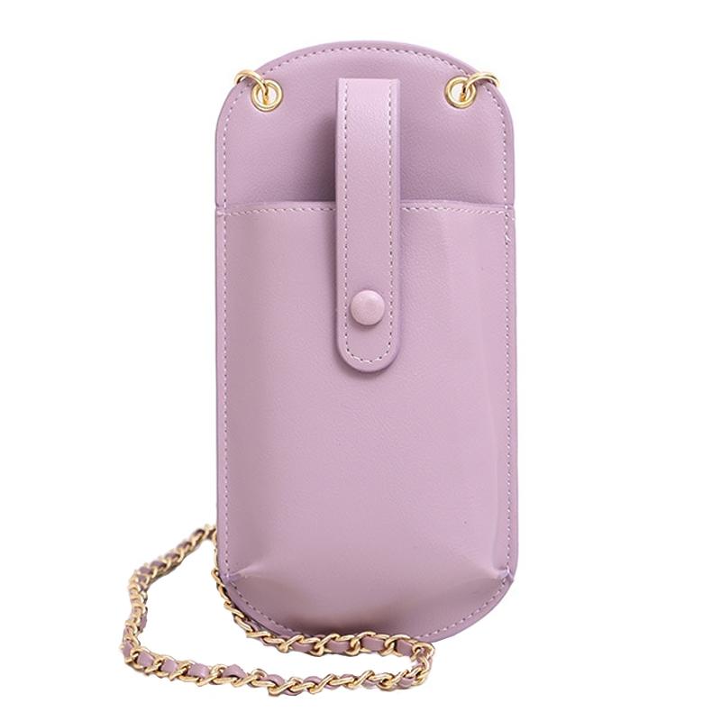 Compact Cell Phone Crossbody Bag - Grey