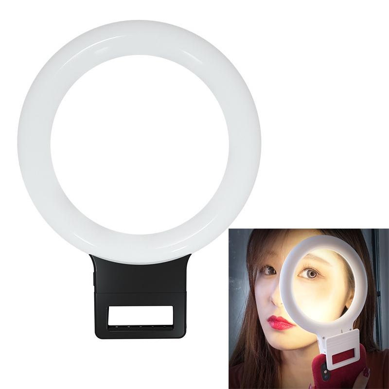 Xj18 Live Self-Timer Led Fill Light - Perfect For Live Streaming - Pink