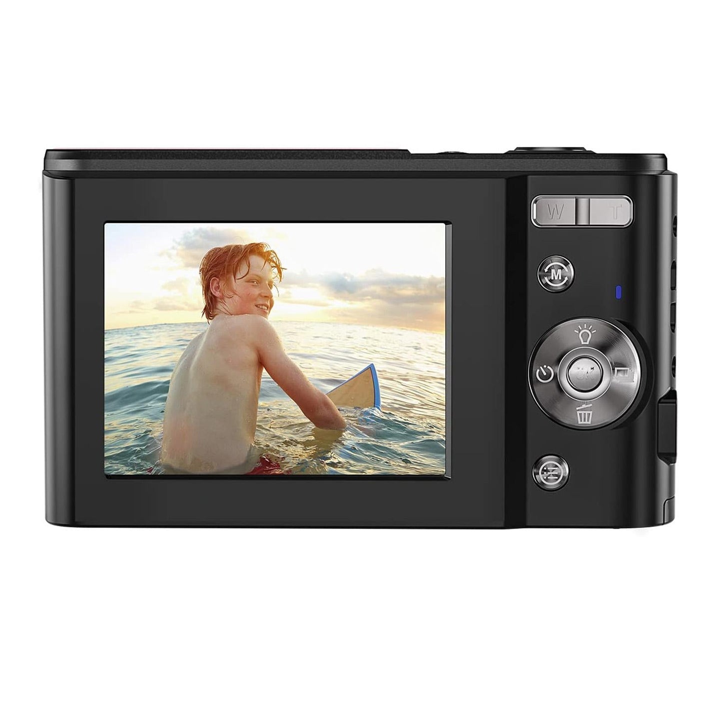 36mp 2.7k Full Hd Digital Camera with 16x Zoom for Children - 2.4 Inch Screen - Pink