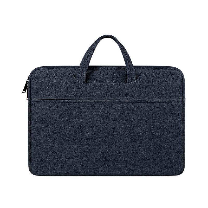Waterproof Laptop Handbag - Large Capacity Shock-Absorbing - Fits 14.1-15.4 Inches - Rose Pink