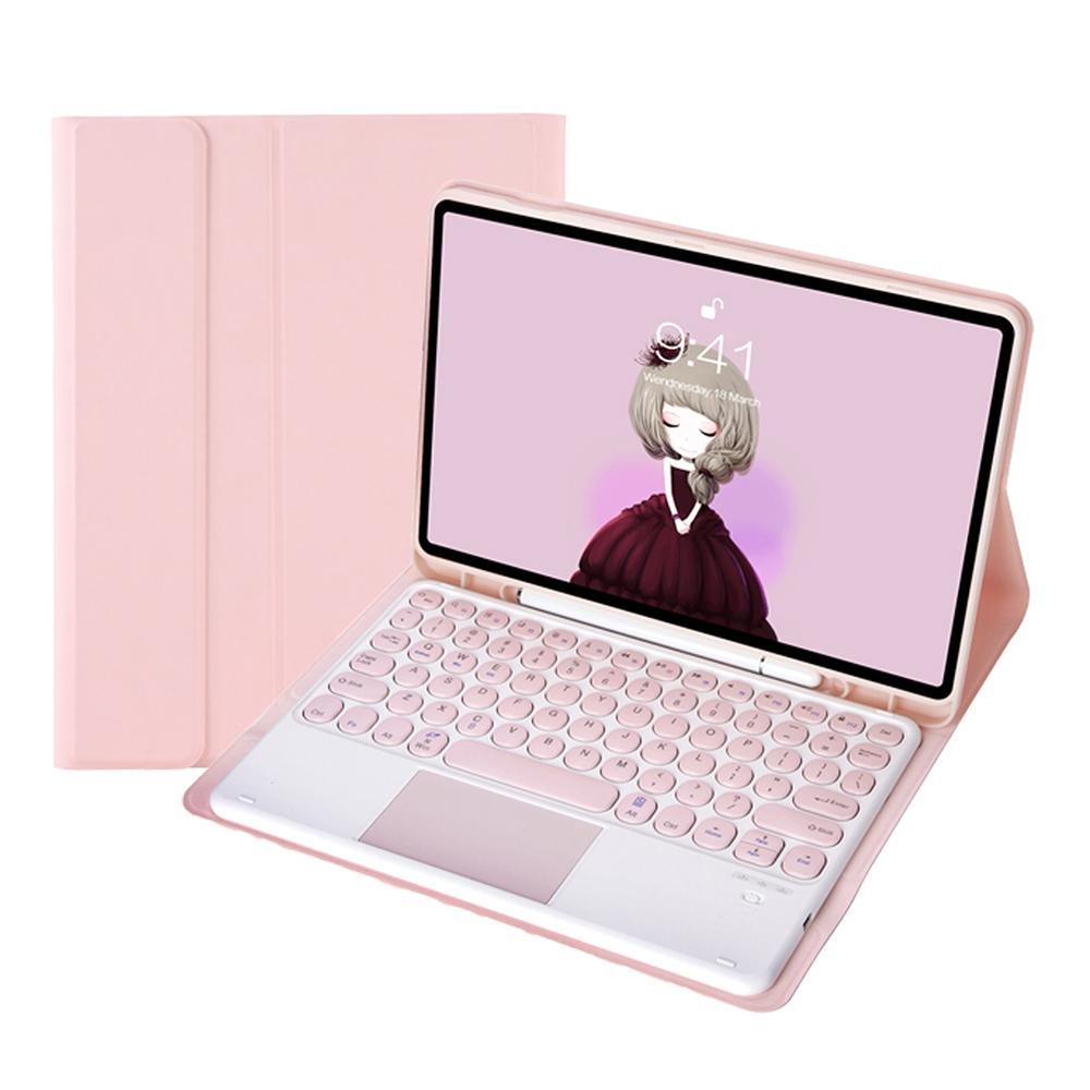 Detachable Bluetooth Keyboard Leather Case For Ipad Pro 11 - Touch Control Skin Texture Candy Colour Black - Eda001493802F
