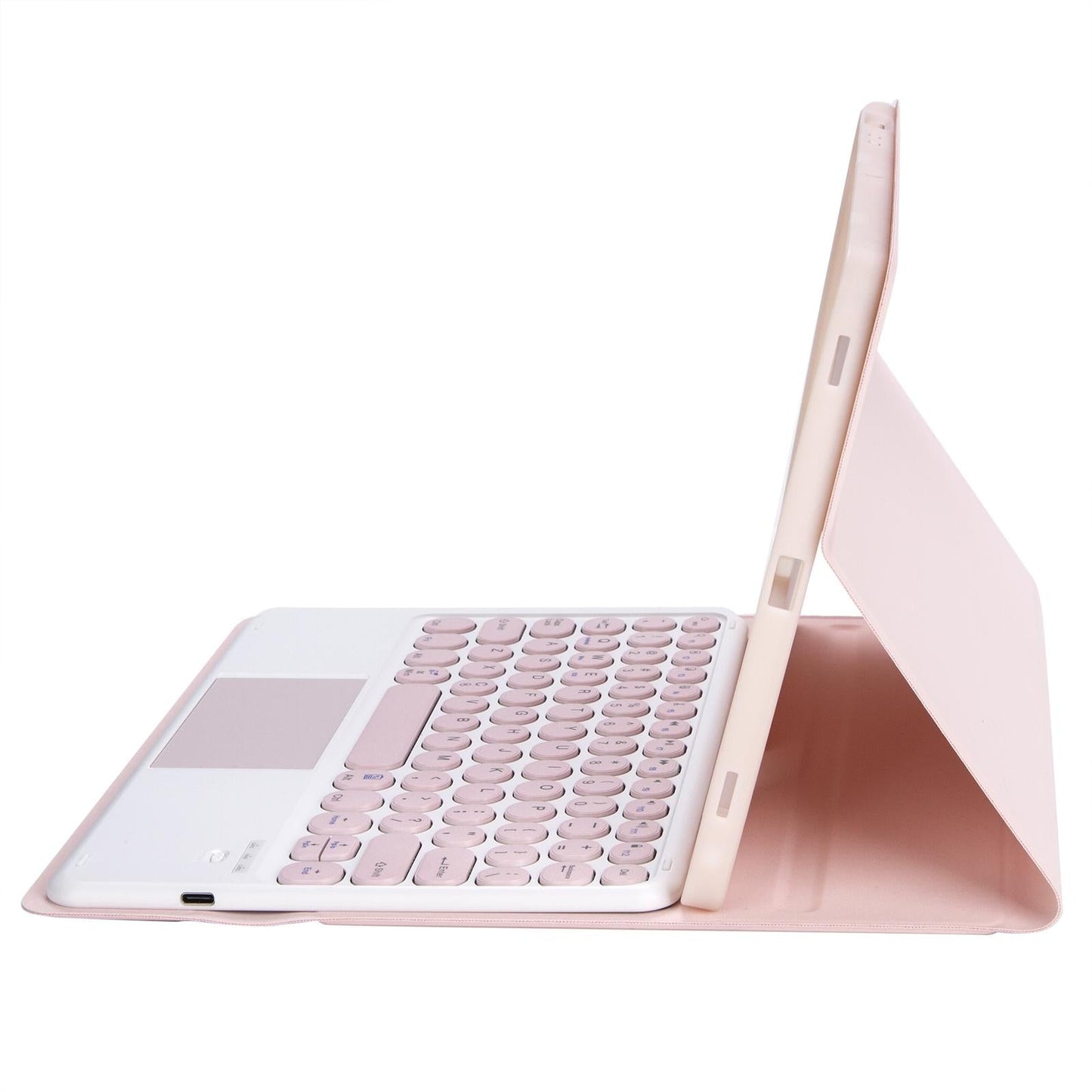Detachable Bluetooth Keyboard Leather Case For Ipad Pro 11 - Touch Control Skin Texture Candy Colour Black - Eda001493802F