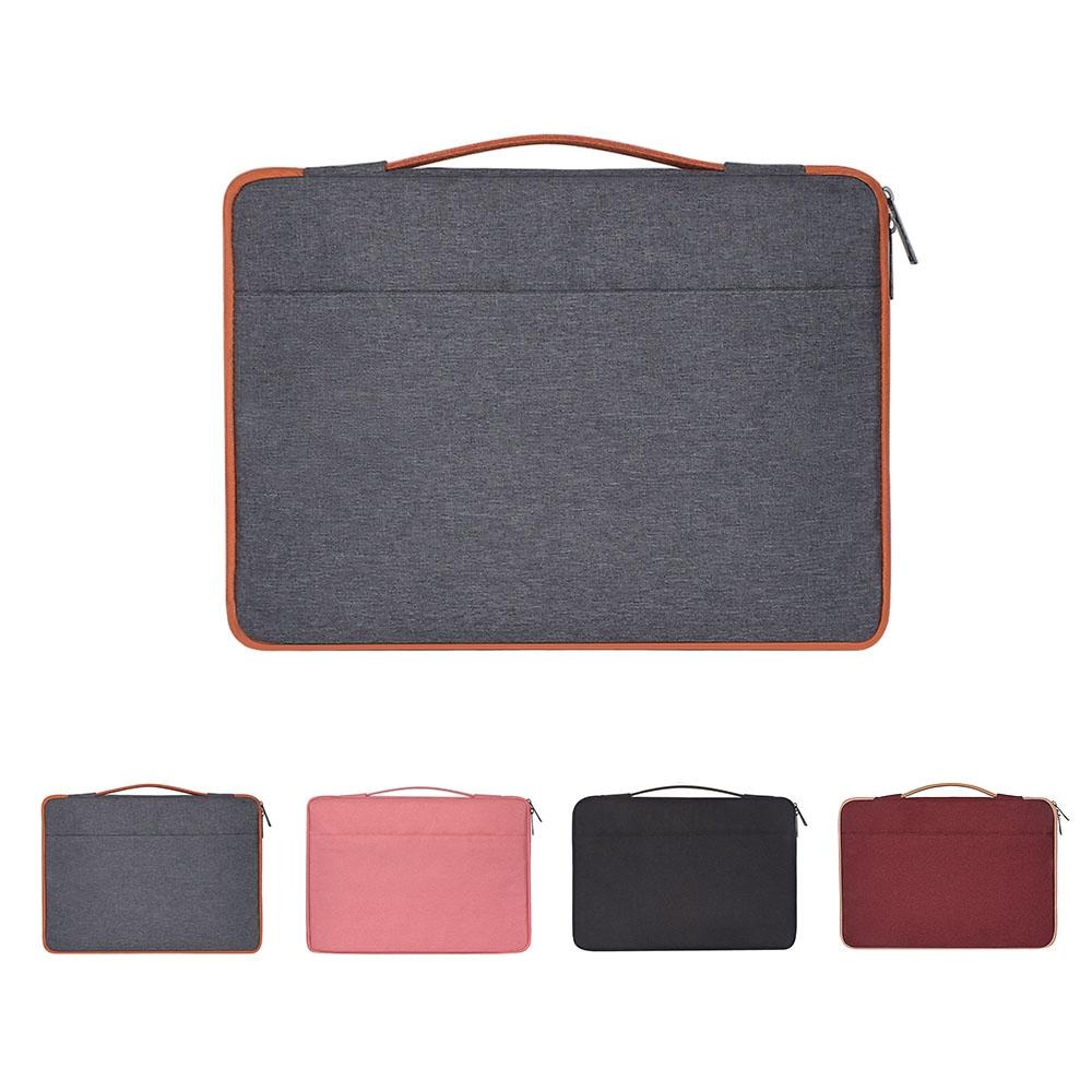 Stylish Laptop Handbag for Macbook & More - Polyester & Nylon - Pink