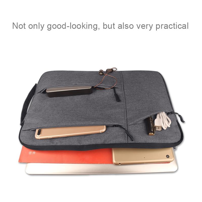 15.6 Inch Laptop Tablet Bag With Multiple Pockets - Portable And Stylish - Hc6579F 15.6 Inch Pink