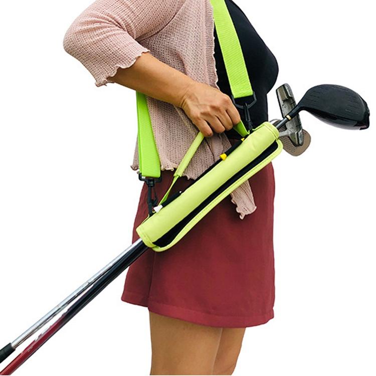 Portable Golf Bag For Cues - Handbag - Pink