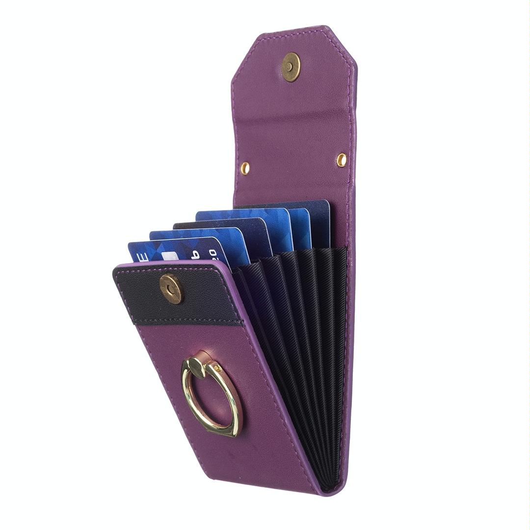 Organ Card Bag Sticker For Mobile Phones - Purple