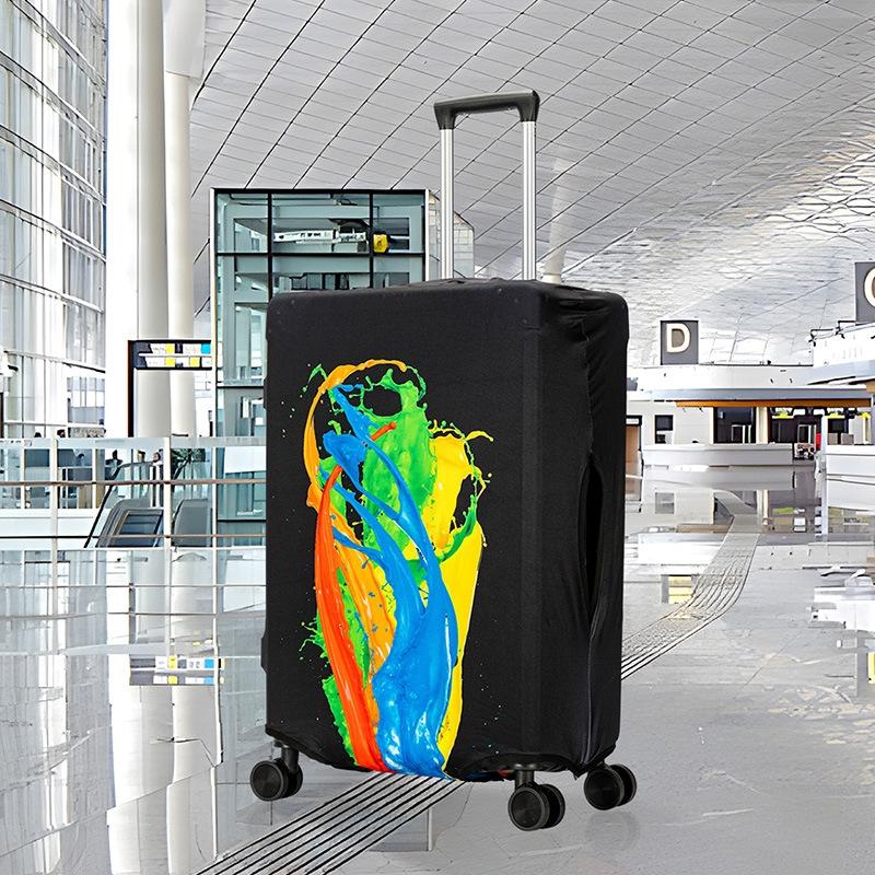 Thick Elastic Luggage Cover for Outdoor Travel - Fits 22-24 Inches - T-022 - L (22-24 Inches)