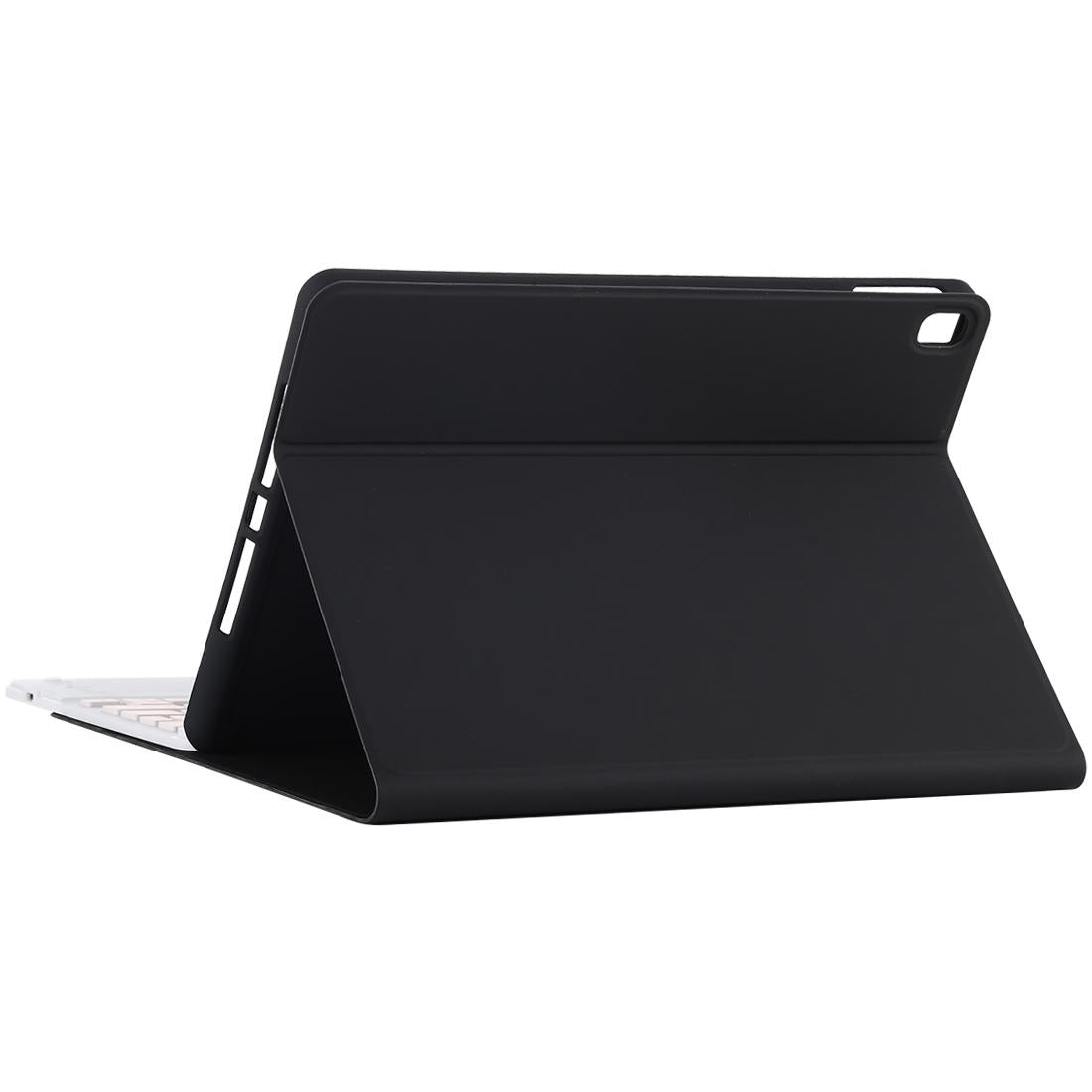 Bluetooth Keyboard & Tablet Case For Ipad 10.2 / Ipad Air 2019 - Detachable Touch Pad Pen Slot Holder - Pink Leather - Dark Green