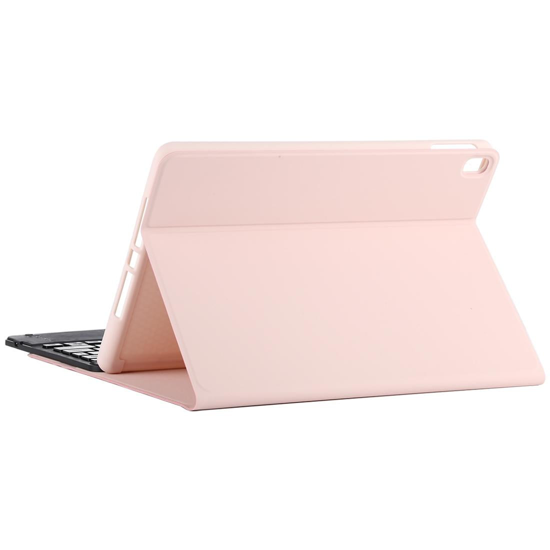Bluetooth Keyboard & Tablet Case For Ipad 10.2 / Ipad Air 2019 - Detachable Touch Pad Pen Slot Holder - Microfiber Leather - Dark Green