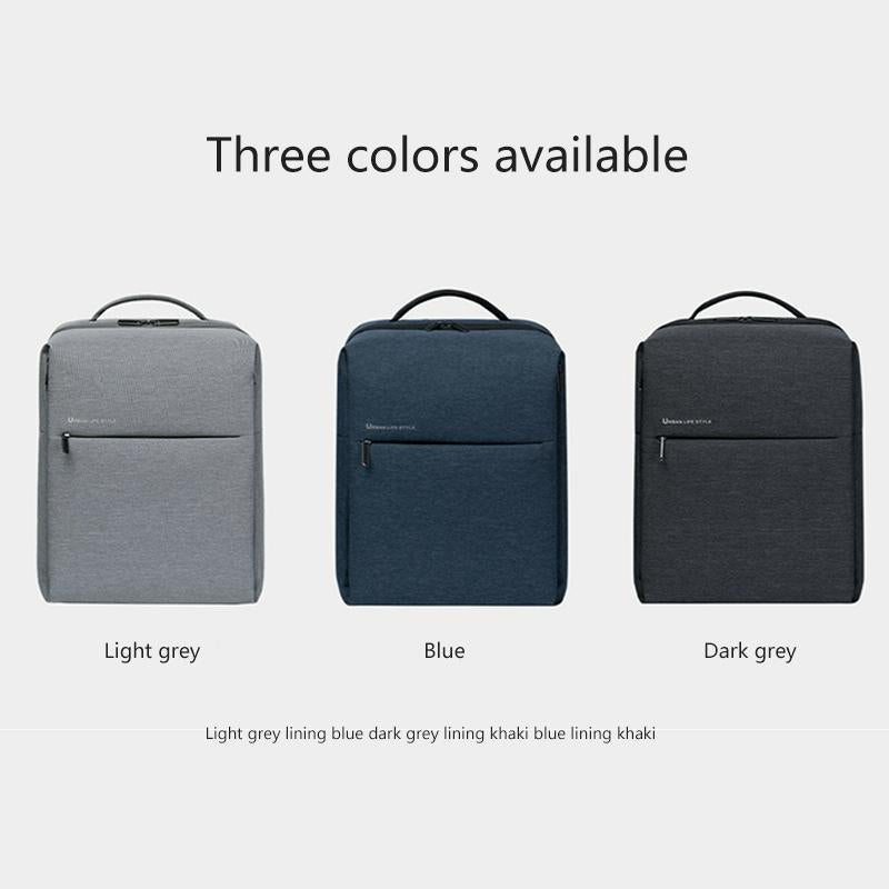 15.6-Inch Waterproof Laptop Backpack - Dark Gray