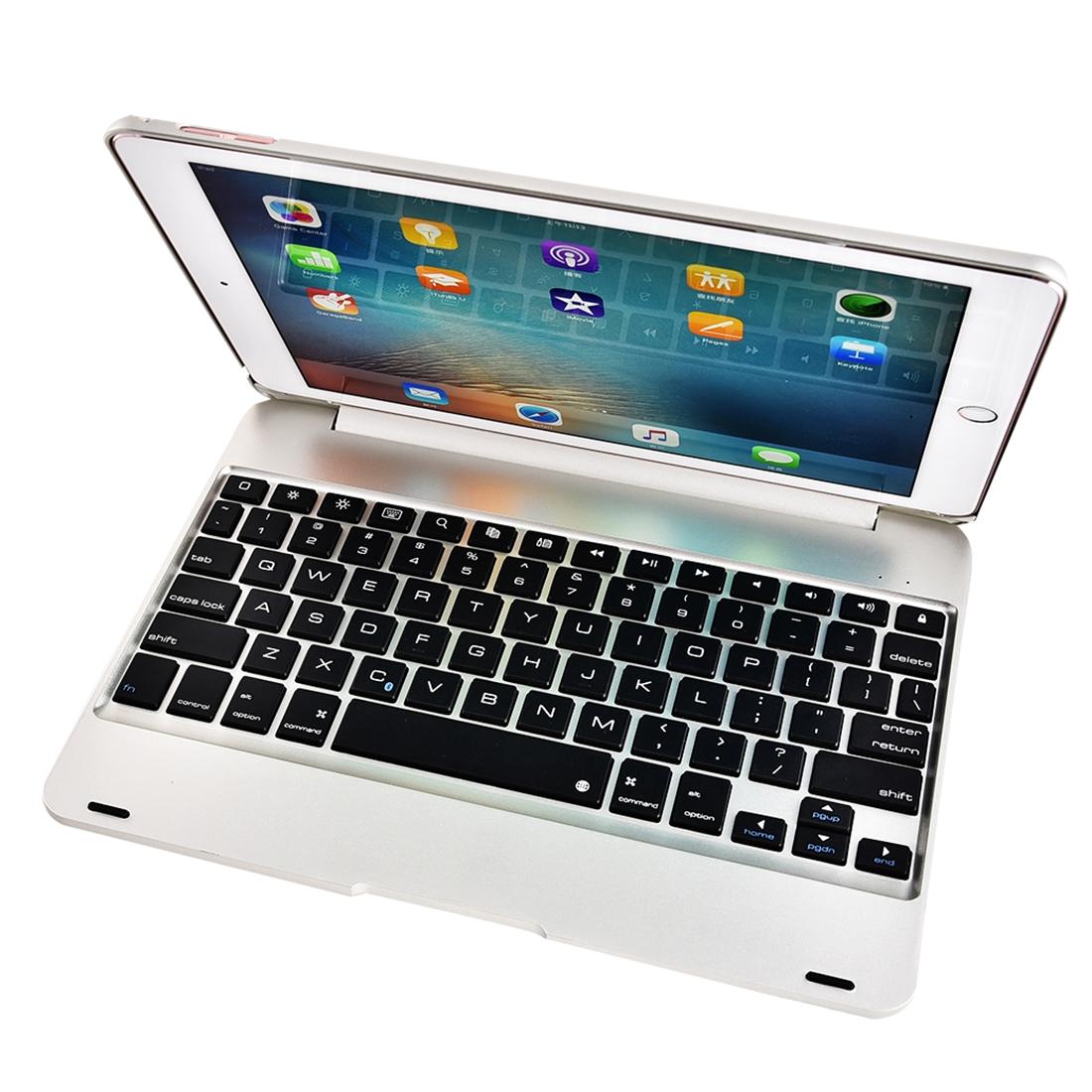 Horizontal Flip Tablet Case With Bluetooth Keyboard For Ipad Pro 9.7 / Ipad Air 2 - Rose Gold
