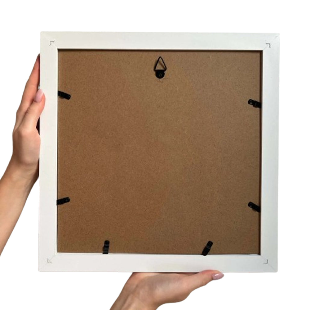 Vibe Geeks Adventure Archive Box Wood Frame Travel Tickets Keepsakes Storage Frame - Coffee - Small