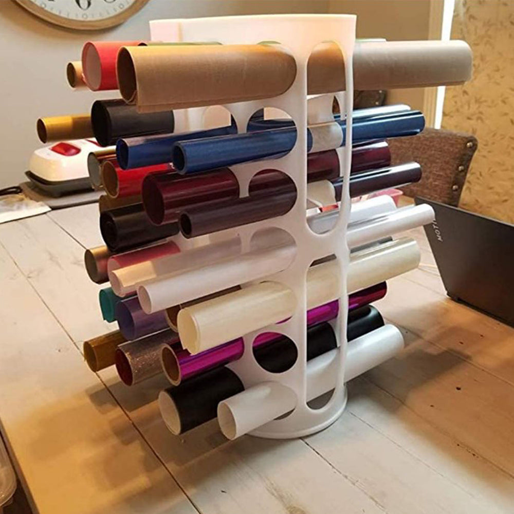 Vibe Geeks Handy Laundry Grocery Bag Storage Holder - Pink