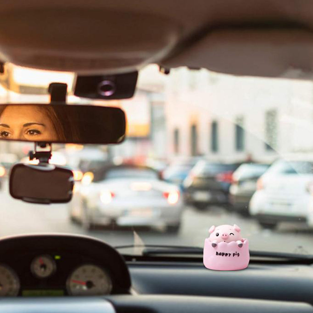 Vibe Geeks Pop Bobblehead Car Dashboard Decoration - Pink