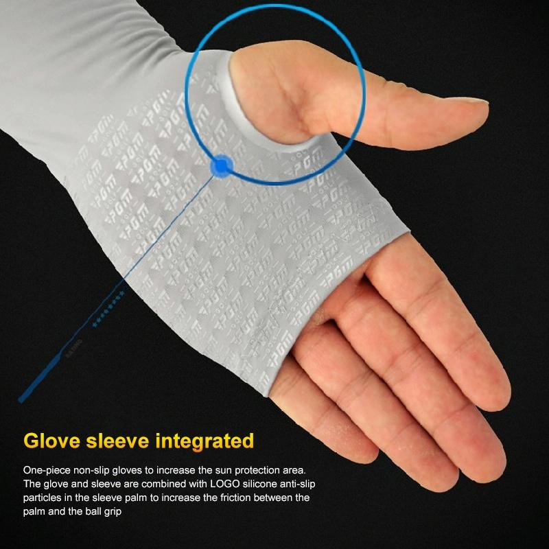 Breathable Golf Sunscreen Sleeve - Fluorescent Green - Fluorescent Green