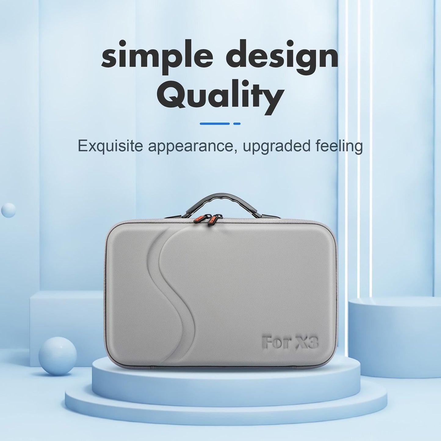 Insta360 one X3 Camera & Accessories Storage Bag - Diamond Texture