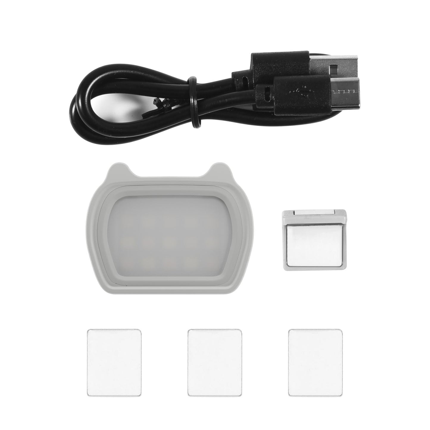 Universal Cat Ears Magnetic Fill Light For Dji Om Series - Multi Functional Beauty Selfie Light