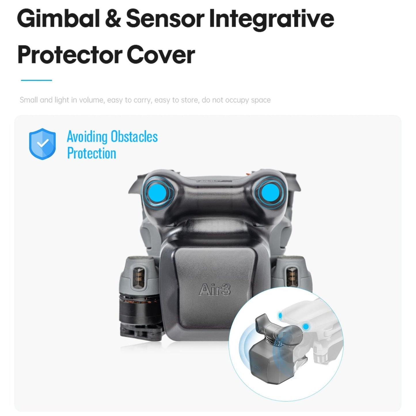Protective Cover for Dji Air 3 Gimbal