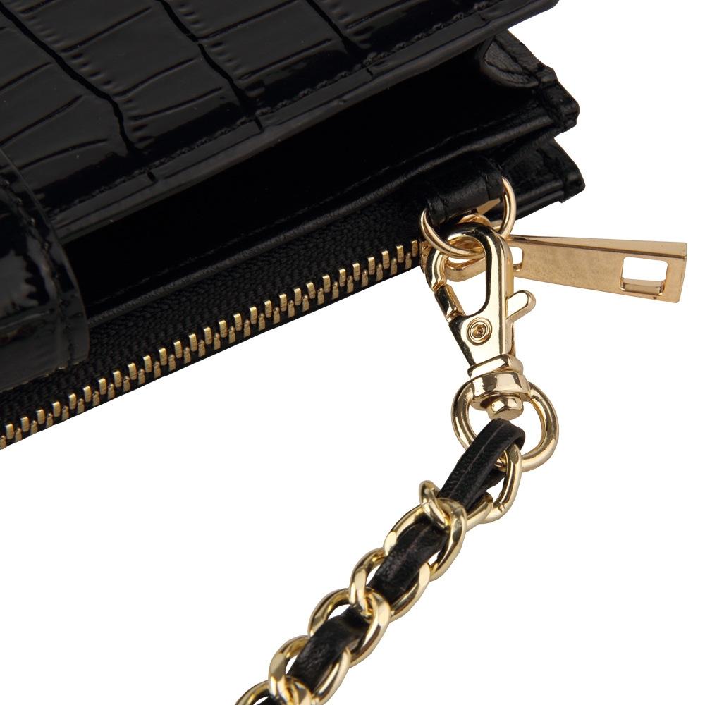 Long Crossbody Mini Shoulder Bag For Coins & Phone - Beige