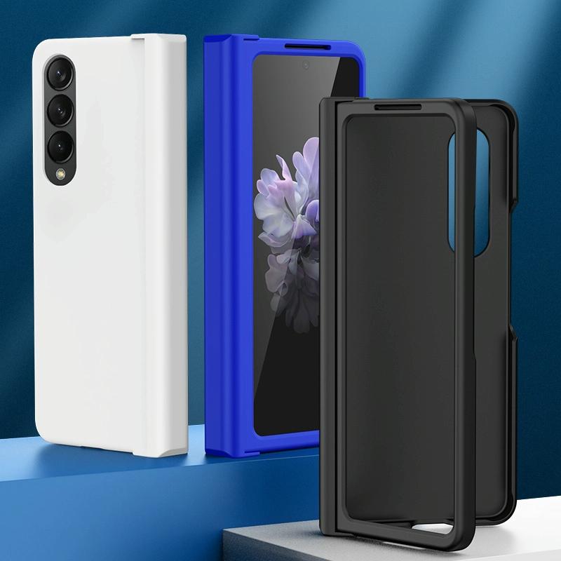 Foldable Skin Feel Case for Samsung Galaxy z Fold 4 / 5g - Dark Green