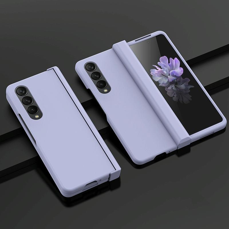 Foldable Skin Feel Case for Samsung Galaxy z Fold 4 / 5g - Dark Green