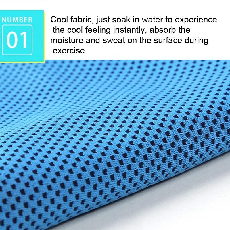 Chill Towel For Summer Workouts - Cylindrical Royal Blue