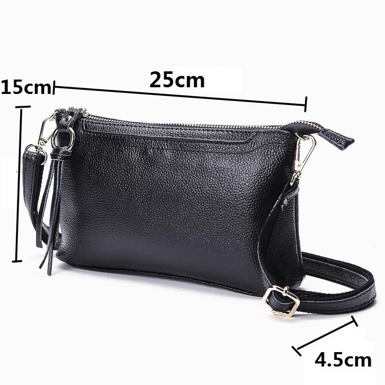 Large Capacity Tassel Shoulder Bag For Women - Jujube Red