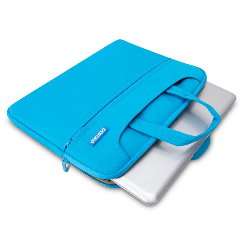Portable 12 Laptop Bag - Single Shoulder - Blue