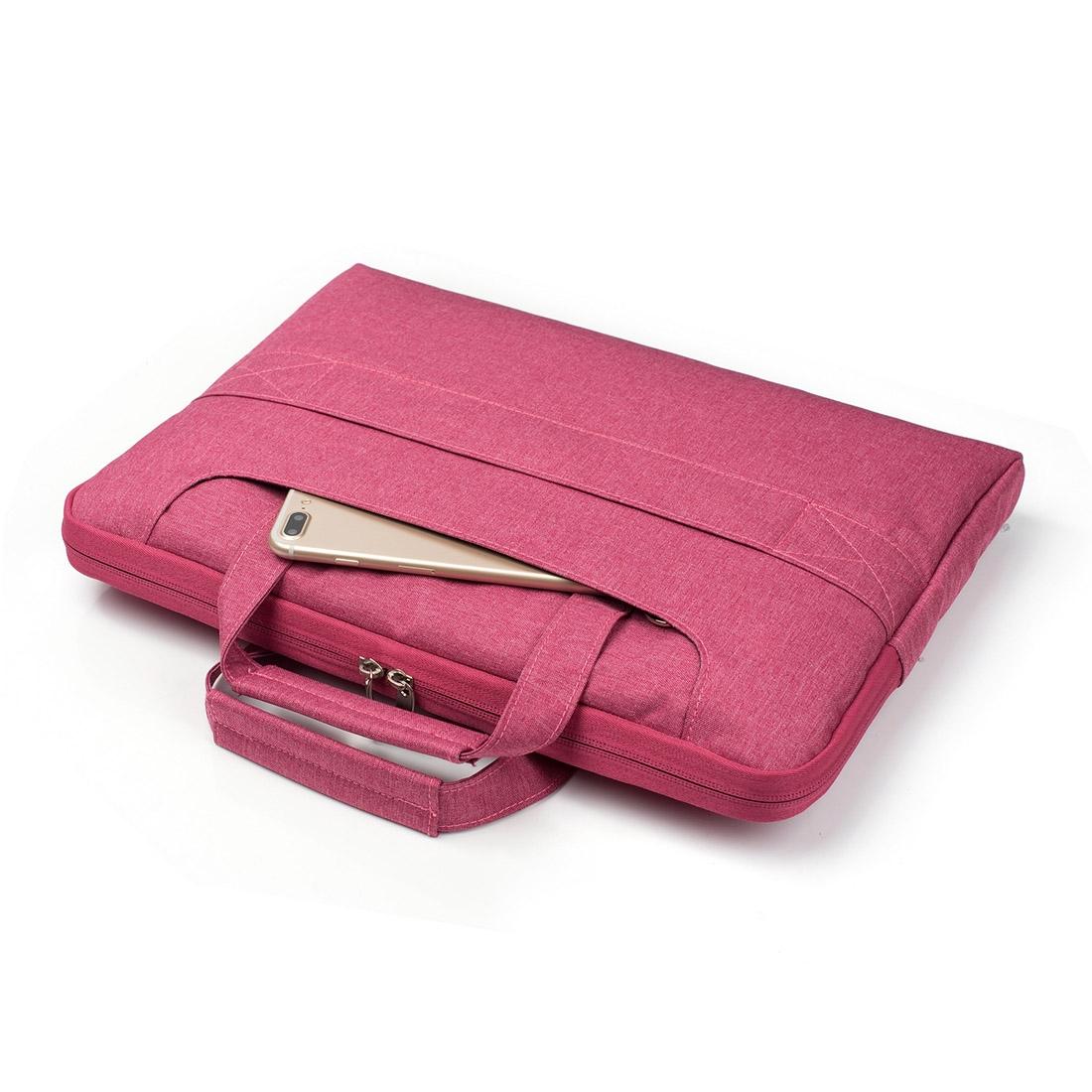 13.3 Inch Laptop Bag - Portable One Shoulder Zipper Design For Macbook Samsung Sony Dell Alienware Chuwi Asus Hp - Blue