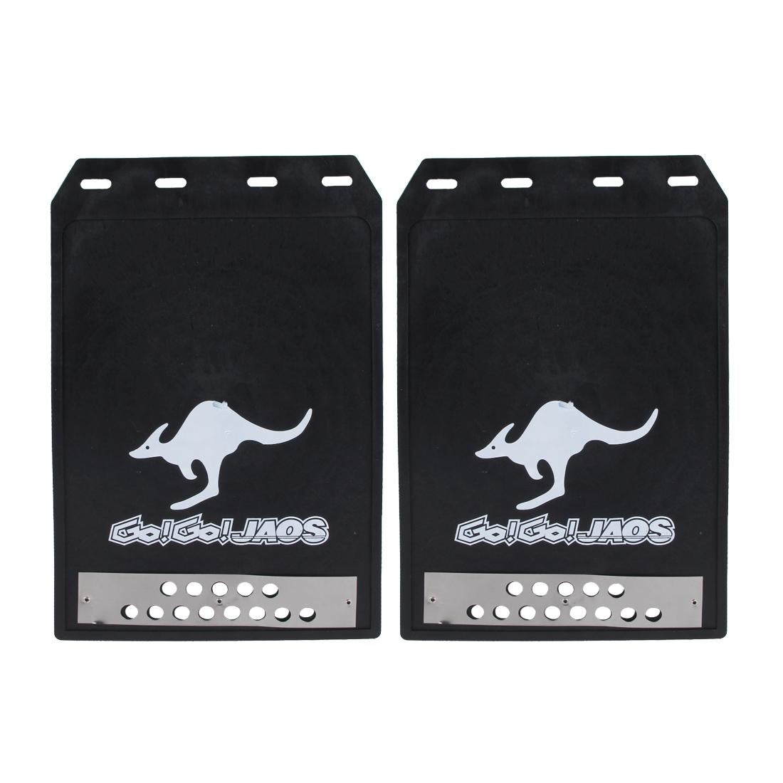 Premium Heavy Duty Molded Splash Front And Rear Mud Flaps Fender Guard Medium Size Random Pattern Delivery - Blue