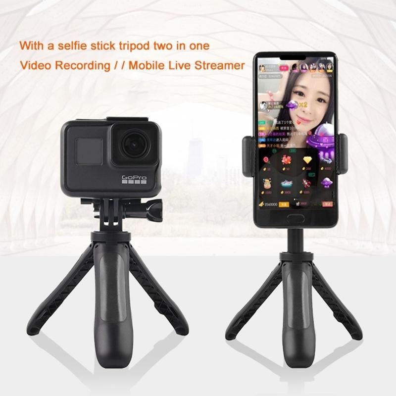 Mini Tripod for Gopro Insta360 Dji Action Cameras - Blue