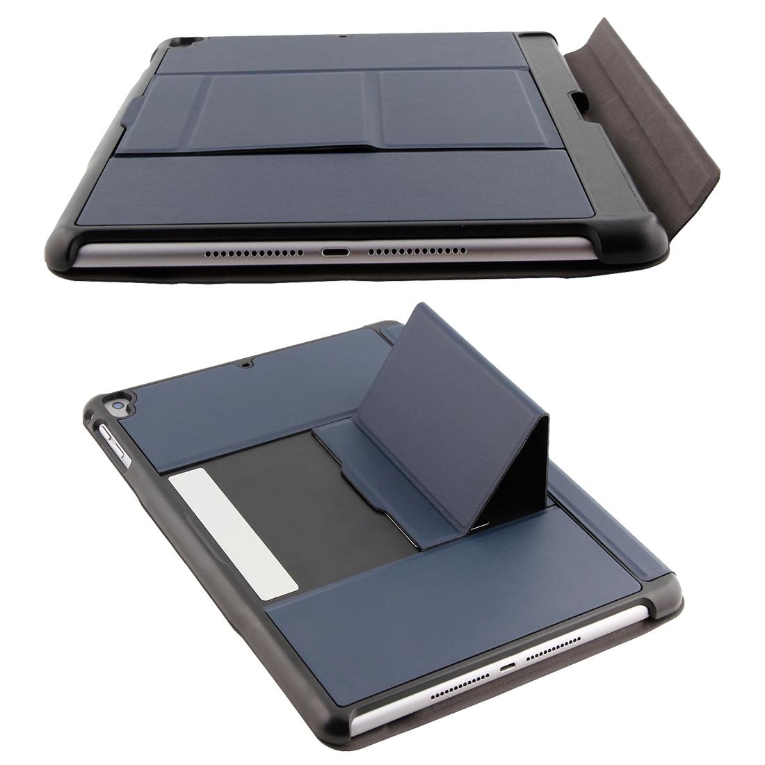 Detachable Bluetooth Keyboard & Leather Tablet Case For Ipad Air / Pro 9.7 - Blue