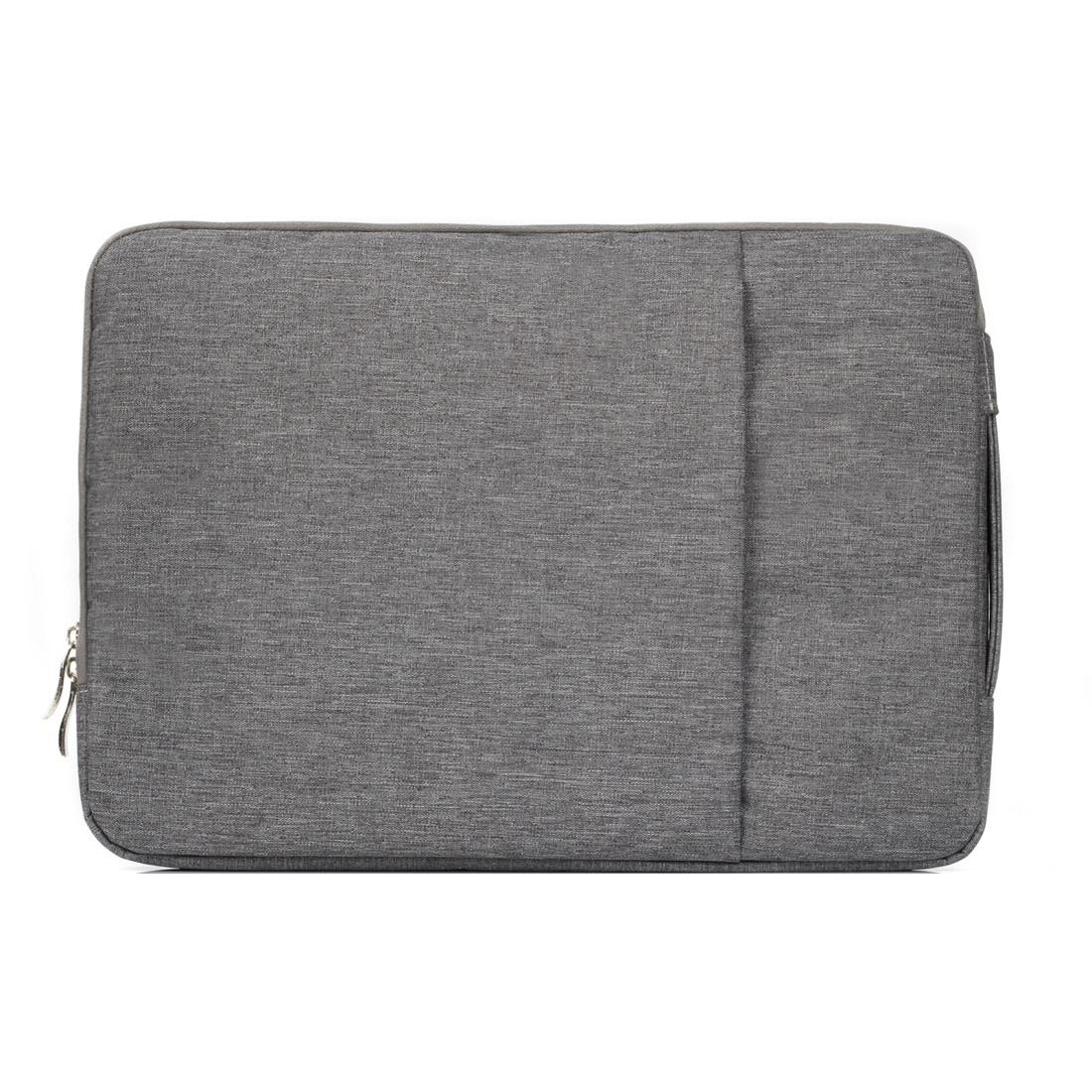Universal Denim Laptop Case for 11.6 Notebooks - Portable and Stylish - Fits Macbook Air - 32.2x21.8x2cm - Purple
