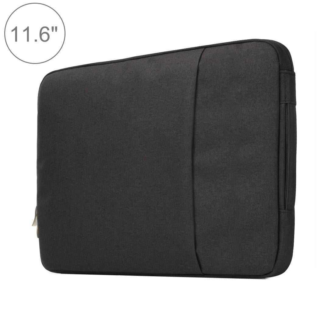 Universal Denim Laptop Case for 11.6 Notebooks - Portable and Stylish - Fits Macbook Air - 32.2x21.8x2cm - Purple