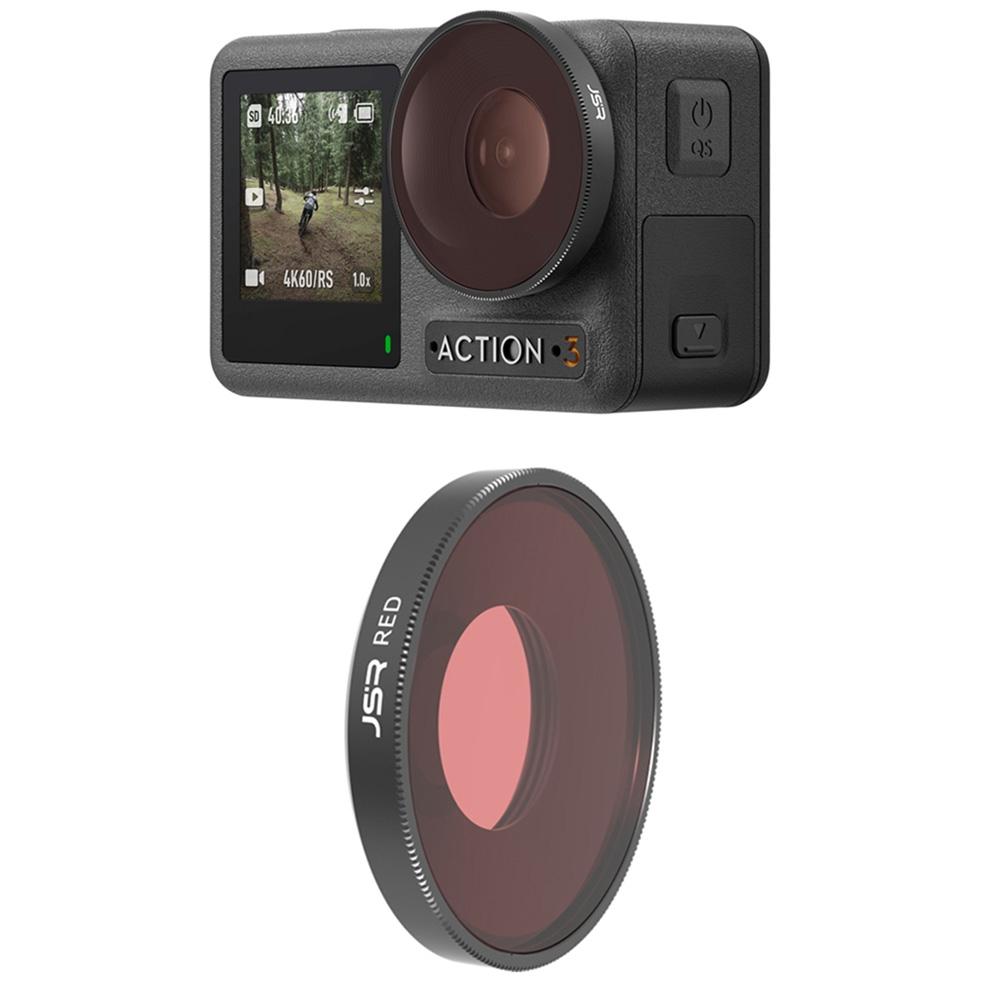 Underwater Lens Filter for Dji Action 3 - Diving - Purple