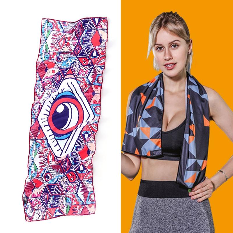 Quick Drying Gym Towel For Sports - Colourful